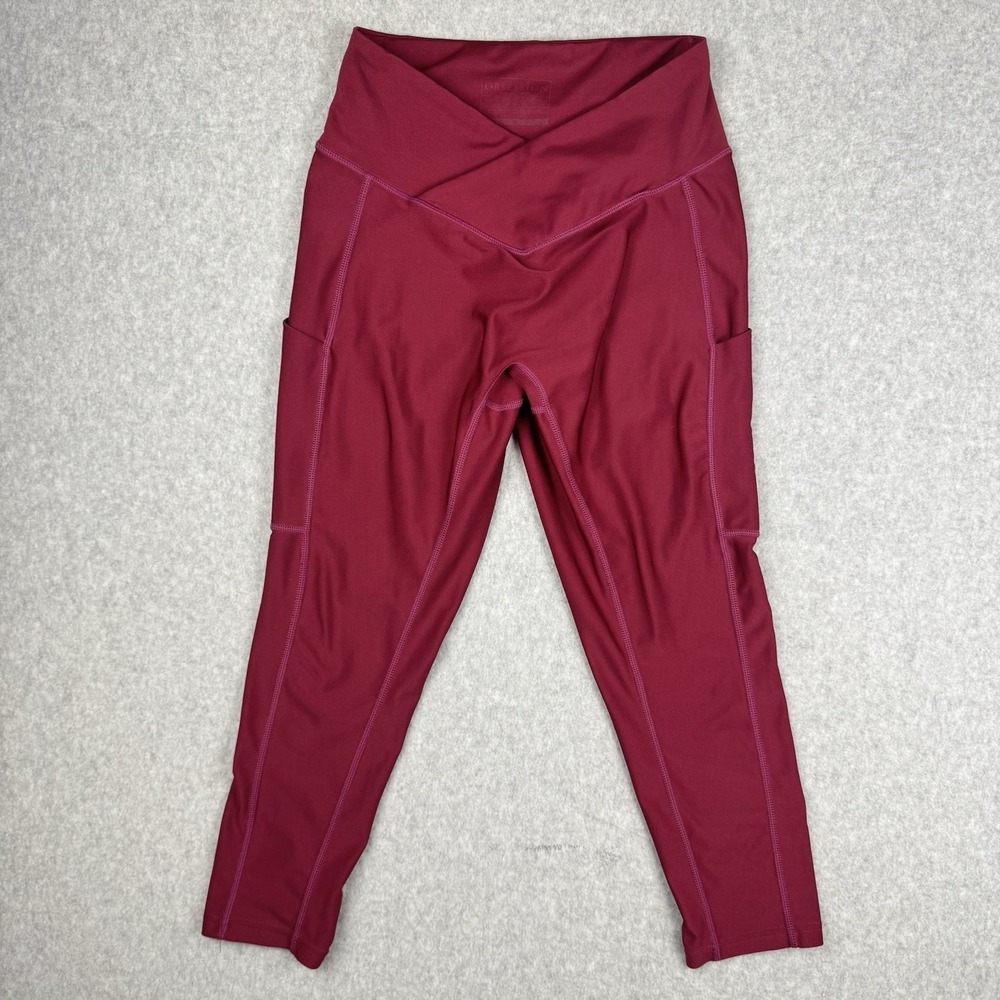 Obsession Original Legging Medium Scrunch Butt Shaping Lifting Red Compression